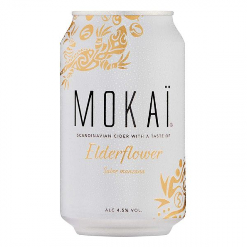 MOKAI Elderflower 4,5% 18x0,33l ryhmässä Oluet /  @ alko24plus.com (Vingrossen GmbH) (12360)