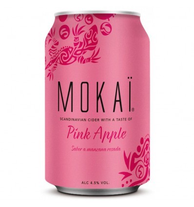 MOKAI Pink Apple 4,5% 18x0,33l ryhmässä Oluet /  @ alko24plus.com (Vingrossen GmbH) (12366)