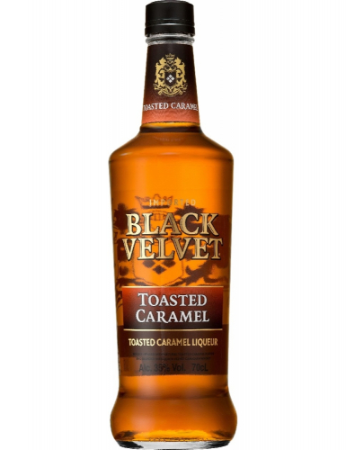 Black Velvet Toasted Caramel 1L ** ryhmässä Väkevät alkoholit / Viskit / Kanadalaiset viskit @ alko24plus.com (Vingrossen GmbH) (16458)