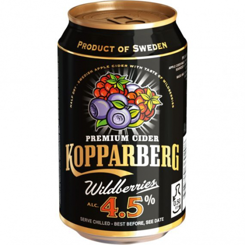 Kopparberg Cider Wildberry 4,5% 24x0,33l ryhmässä Oluet /  @ alko24plus.com (Vingrossen GmbH) (17527)