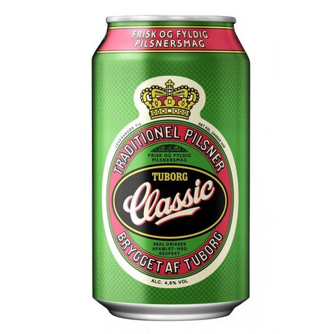 Tuborg Classic 4,6% 24x0,33l ryhmässä Oluet / Oluet  @ alko24plus.com (Vingrossen GmbH) (17539)