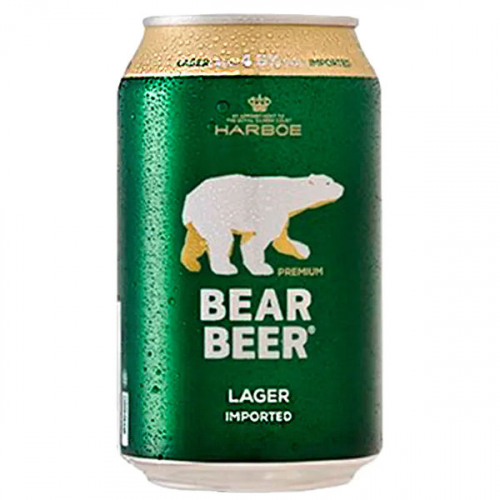 Harboe Bear Beer 7,7% 24x0,33l ryhmässä Oluet / Oluet  @ alko24plus.com (Vingrossen GmbH) (18021)
