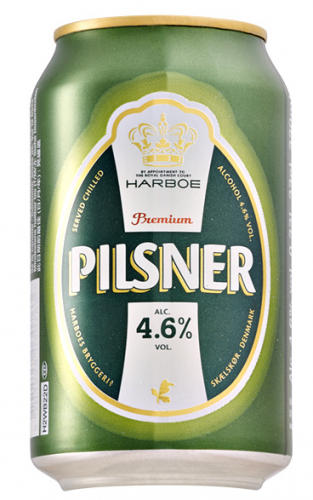 Harboe Pilsner 4,6% 24x0,33l. ryhmässä Oluet / Oluet  @ alko24plus.com (Vingrossen GmbH) (18023)
