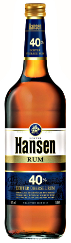 Hansen Blau Dark Rum 1L ryhmässä Väkevät alkoholit /  @ alko24plus.com (Vingrossen GmbH) (2042)