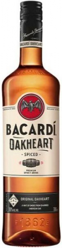 Bacardi Oakheart 1L  ryhmässä Väkevät alkoholit / Rommit @ alko24plus.com (Vingrossen GmbH) (2044)