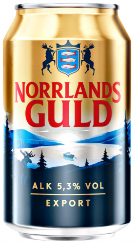 Norrlands Guld 5,3% 0,33x24. ryhmässä Oluet / Oluet @ alko24plus.com (Vingrossen GmbH) (23202)