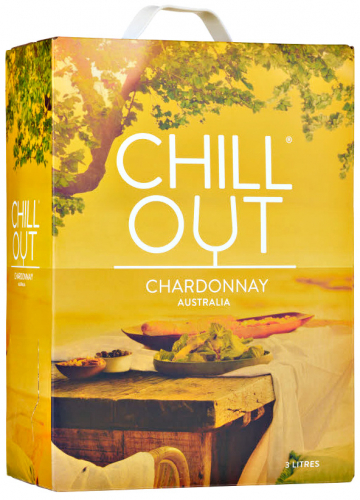 Chill Out Fresh & Fruity Australian Chardonnay 3L BIB (13,5%) ryhmässä Viinit / Hanapakkaukset BiB / Valkoviinit @ alko24plus.com (Vingrossen GmbH) (4007)