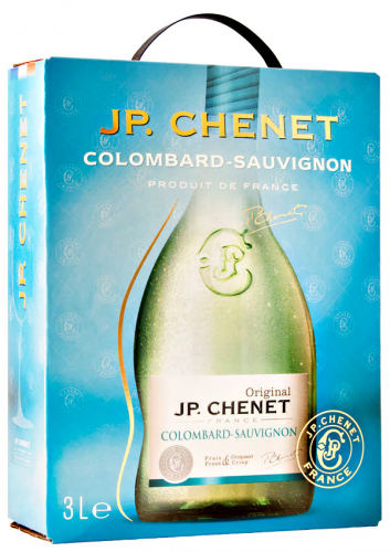 JP Chenet Colombard Sauvignon 3L BiB (12%) ryhmässä Viinit / Hanapakkaukset BiB / Valkoviinit @ alko24plus.com (Vingrossen GmbH) (4027)