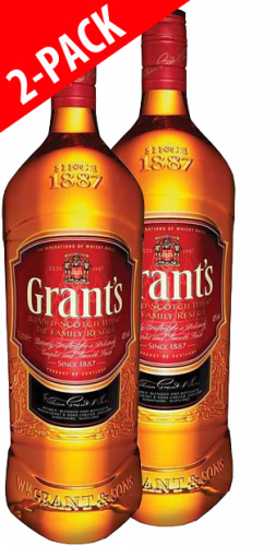 2-pack Grants Family Reserve x 1L ** ryhmässä Väkevät alkoholit / Viskit / Skotlantilaiset blended-viskit @ alko24plus.com (Vingrossen GmbH) (77460)