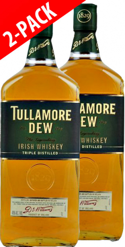 2-pack Tullamore Dew 1L * ryhmässä Väkevät alkoholit / Viskit / Irlantilaiset viskit  @ alko24plus.com (Vingrossen GmbH) (77467)