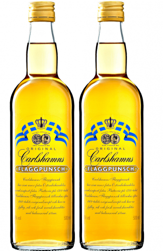 2-pack Carlshamns Flaggpunch x 0,5L** ryhmässä Väkevät alkoholit / Muut alkoholijuomat @ alko24plus.com (Vingrossen GmbH) (77603)