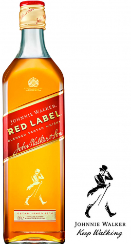 Johnnie Walker Red Label 1L * ryhmässä Väkevät alkoholit / Viskit / Skotlantilaiset blended-viskit @ alko24plus.com (Vingrossen GmbH) (77618)