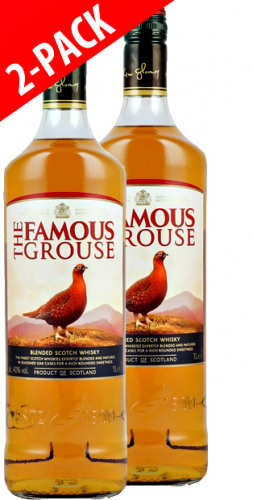 2-pack Famous Grouse 1L ryhmässä Väkevät alkoholit / Viskit / Skotlantilaiset blended-viskit @ alko24plus.com (Vingrossen GmbH) (77628)