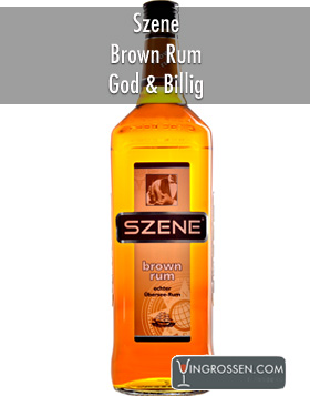 Brown Rum Szene 1L ryhmässä Väkevät alkoholit / Rommit @ alko24plus.com (Vingrossen GmbH) (SZRUB10)