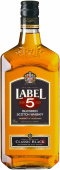 Label 5 Scotch Whisky Classic Black 1L *. 9:95 Alennus vähennetään kassalla